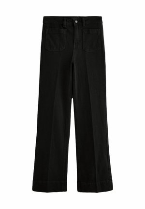 Straight leg jeans - black