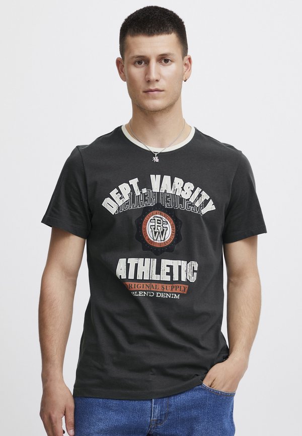 BHORION - Print T-shirt - deep forest