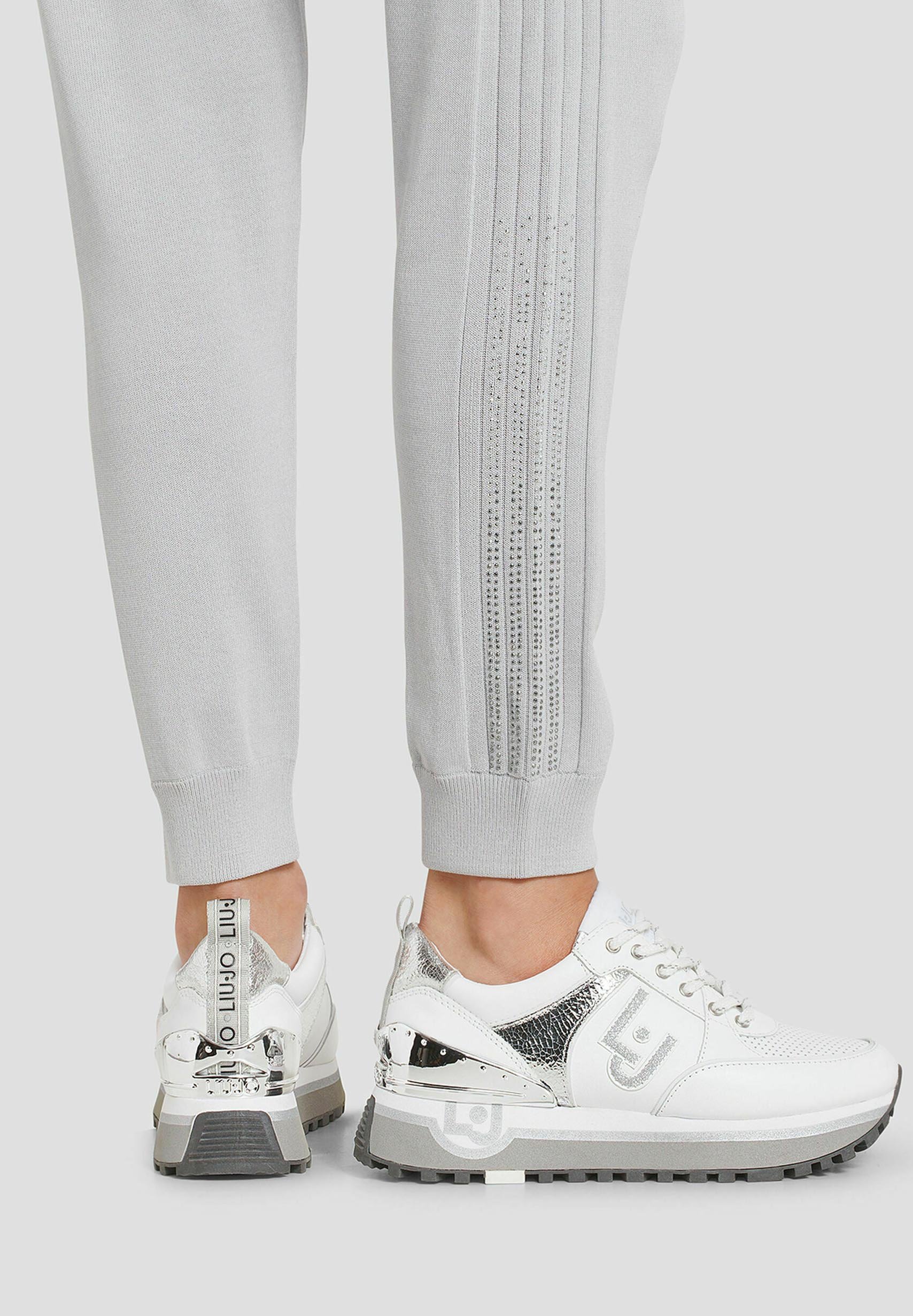 LIU JO Sneakers basse - white silver/grigio - Zalando.it