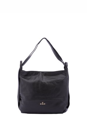 SHOULDER - Shopping bag - black