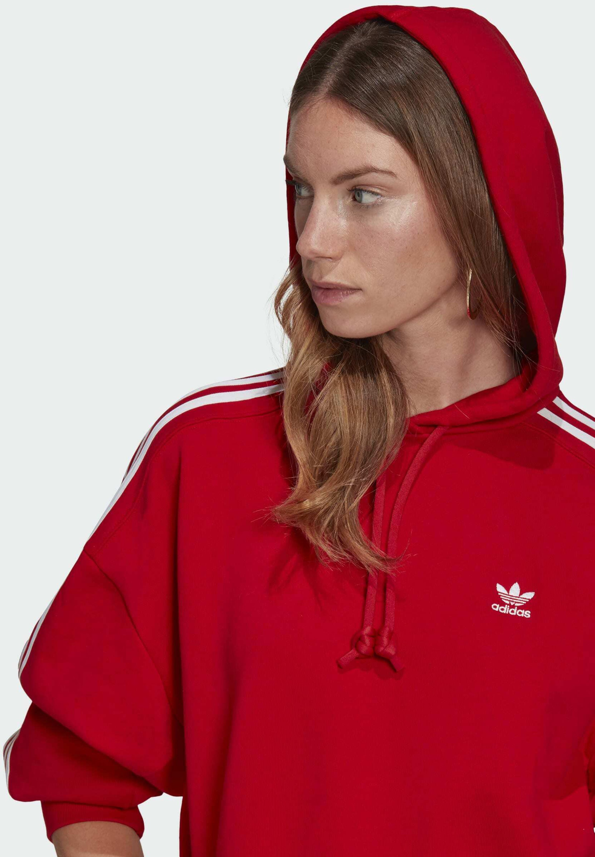 adidas short hoodie women's