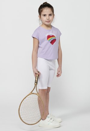 Koroshi T-shirt con stampa - lila   lilac