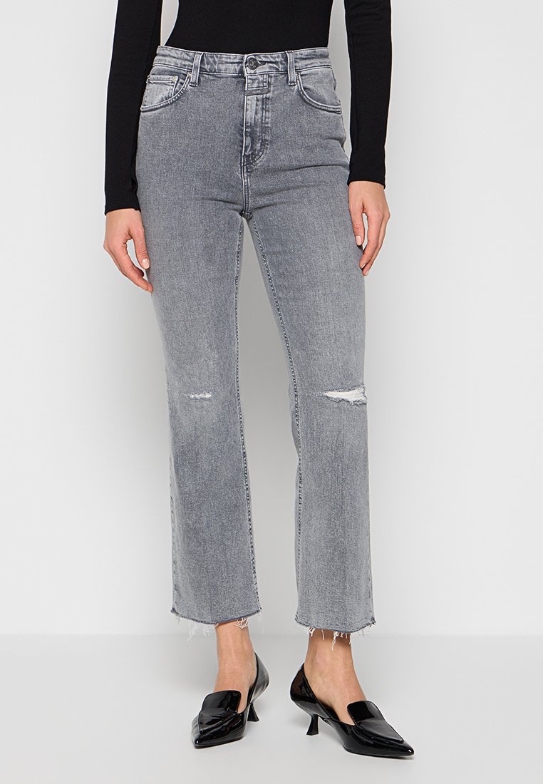 closed Bootcut jeans grijs