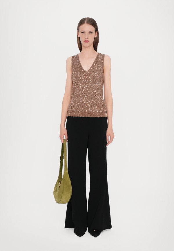 ACAICI - Top - marron glace'4