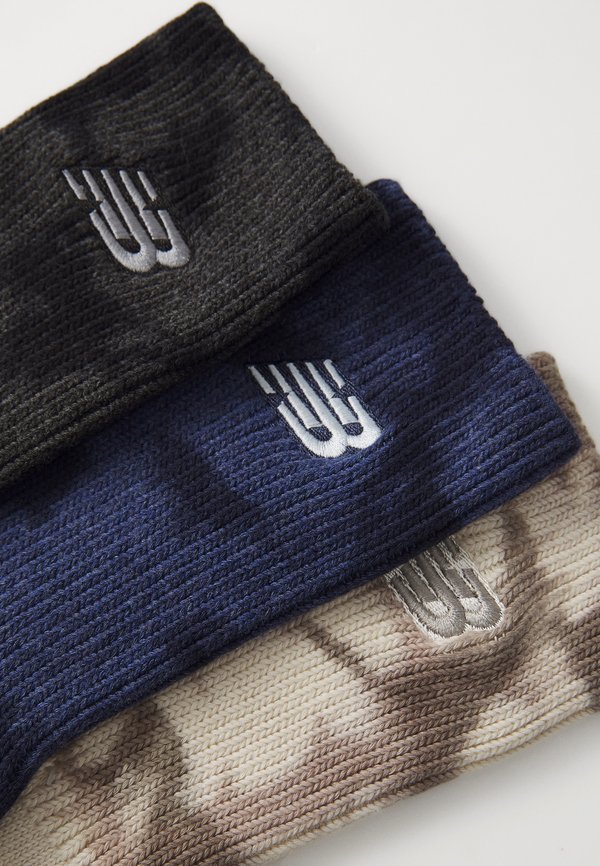 EMBROIDED LOGO MIDCALF UNISEX 3 PACK - Socks - multi2