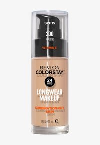 Revlon - FOND DE TEINT COLORSTAY™ PEAUX MIXTES À GRASSES N° 400 CARAMEL - Base de maquillaje - N°200 nude Imagen en miniatura 1