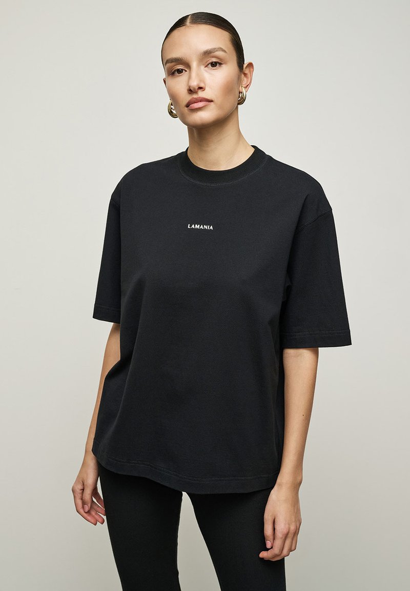 LA MANIA Tshirt basic/czarny Zalando.pl