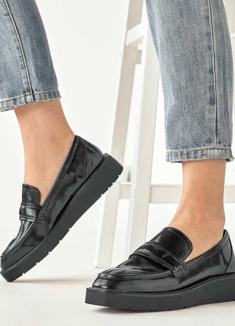 Next WEDGE PADDED Chaussures bateau black/noir ZALANDO.FR