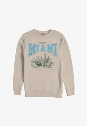 Henry Tiger NEXT STOP MIAMI - Sweatshirt - natural