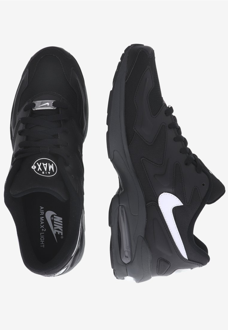 Al borde Cambio módulo Nike Sportswear AIR MAX2 LIGHT - Baskets basses - black/white/anthracite/noir chiné - ZALANDO.FR Al borde Cambio módulo Nike Sportswear AIR MAX2 LIGHT - Baskets basses - black/white/anthracite/noir chiné - ZALANDO.FR