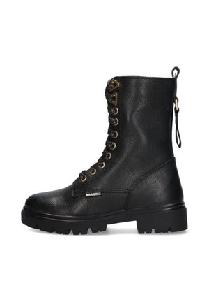 Veterboots - zwart
