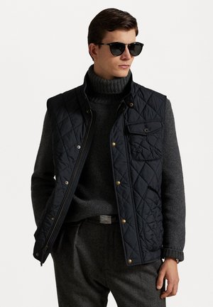 Polo Ralph Lauren THE BEATON QUILTED UTILITY GILET - Vest - black