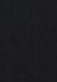 Tessuto nero opaco con una finitura testurizzata. Presenta varie forme geometriche e linee in rilievo sulla superficie. Materiale durevole e adattabile.