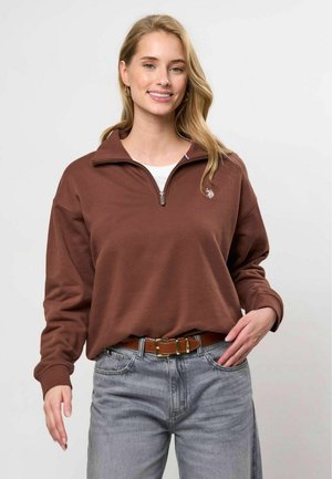 U.S. Polo Assn., UWKATIE - Суитшърт - chestnut