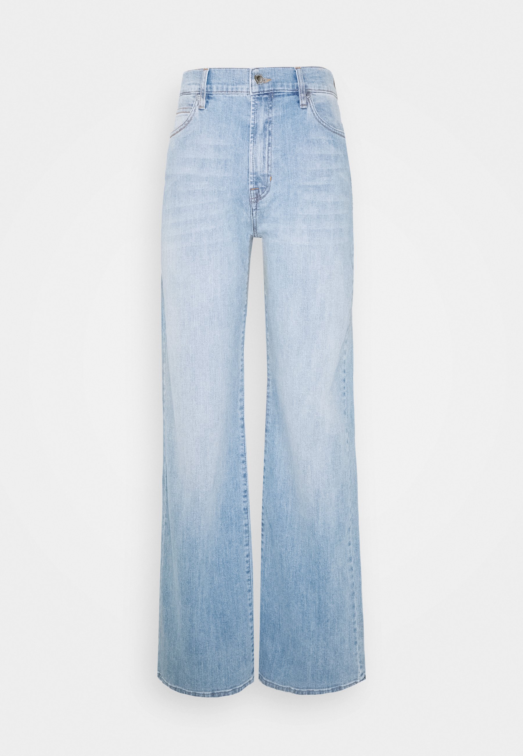 straight flared jeans