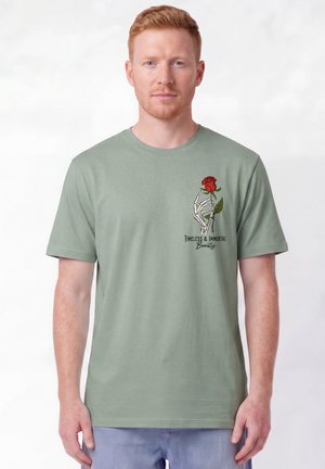watapparel, TIMELESS IMMORTAL BEAUTY UNISEX - T-Shirt print - aloe