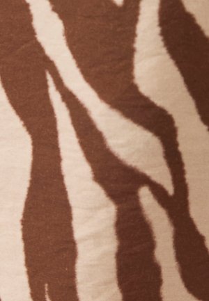 Damart, BERMUDA IMPRIMÉ ANIMALIER CLIMATYL - Shorts - brown animal print