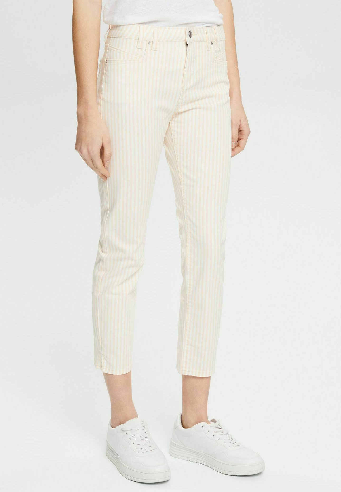 Esprit CAPRI - Broek - off white/crème - Zalando.nl