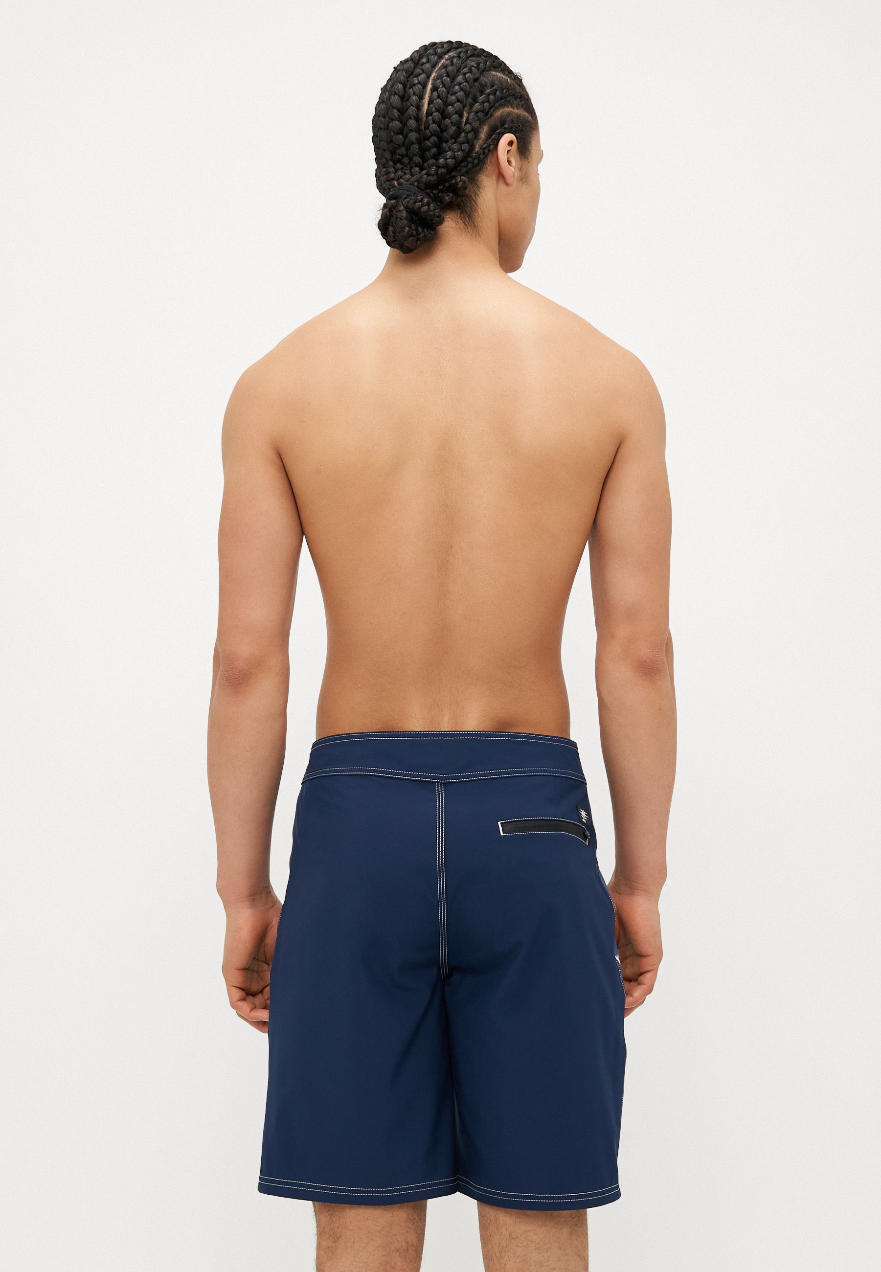 Quiksilver MERCURY SLASH - Swimming shorts - black iris/dark blue