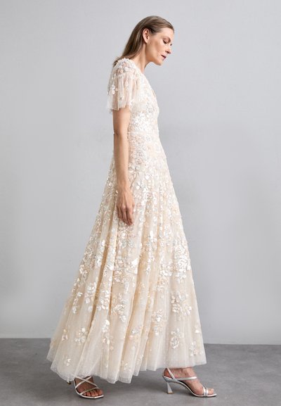 Needle & Thread SEQUIN PARADISE - Společenské šaty - cream