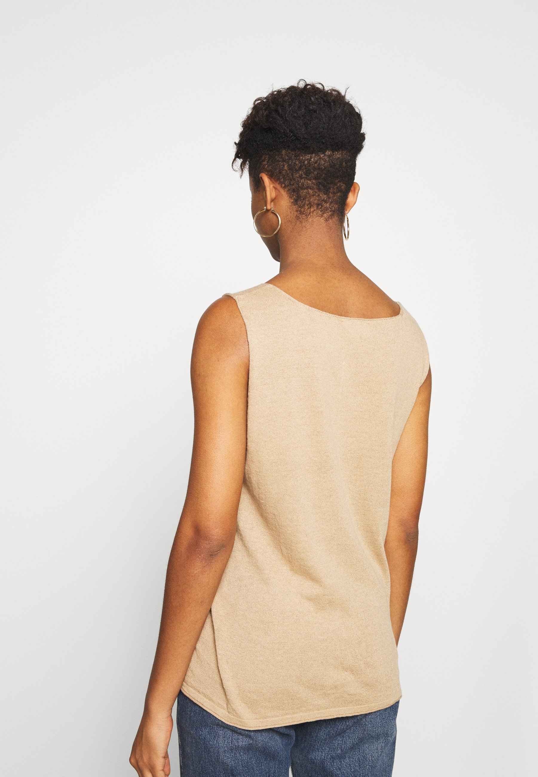 Minimum Topper beige Zalando.no Object OBJANGIE - Topper - nude