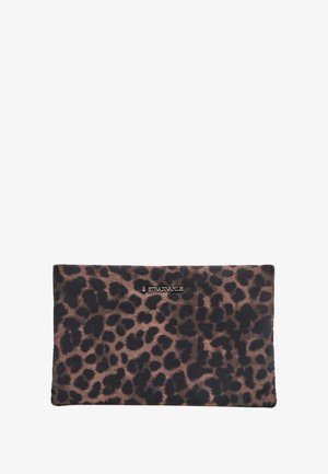 LEOPARD TOILETRY - Wash bag - dark brown