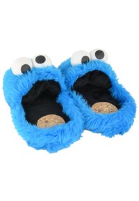 Sesamstrasse KRÜMELMONSTER 3D PLÜSCH  - Pantofole - blau
