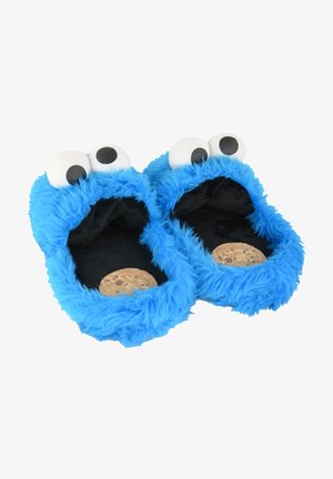 Sesamstrasse KRÜMELMONSTER 3D PLÜSCH - Pantofole - blau