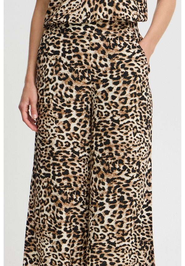 BYMMMJOELLA - Trousers - birch leopard4