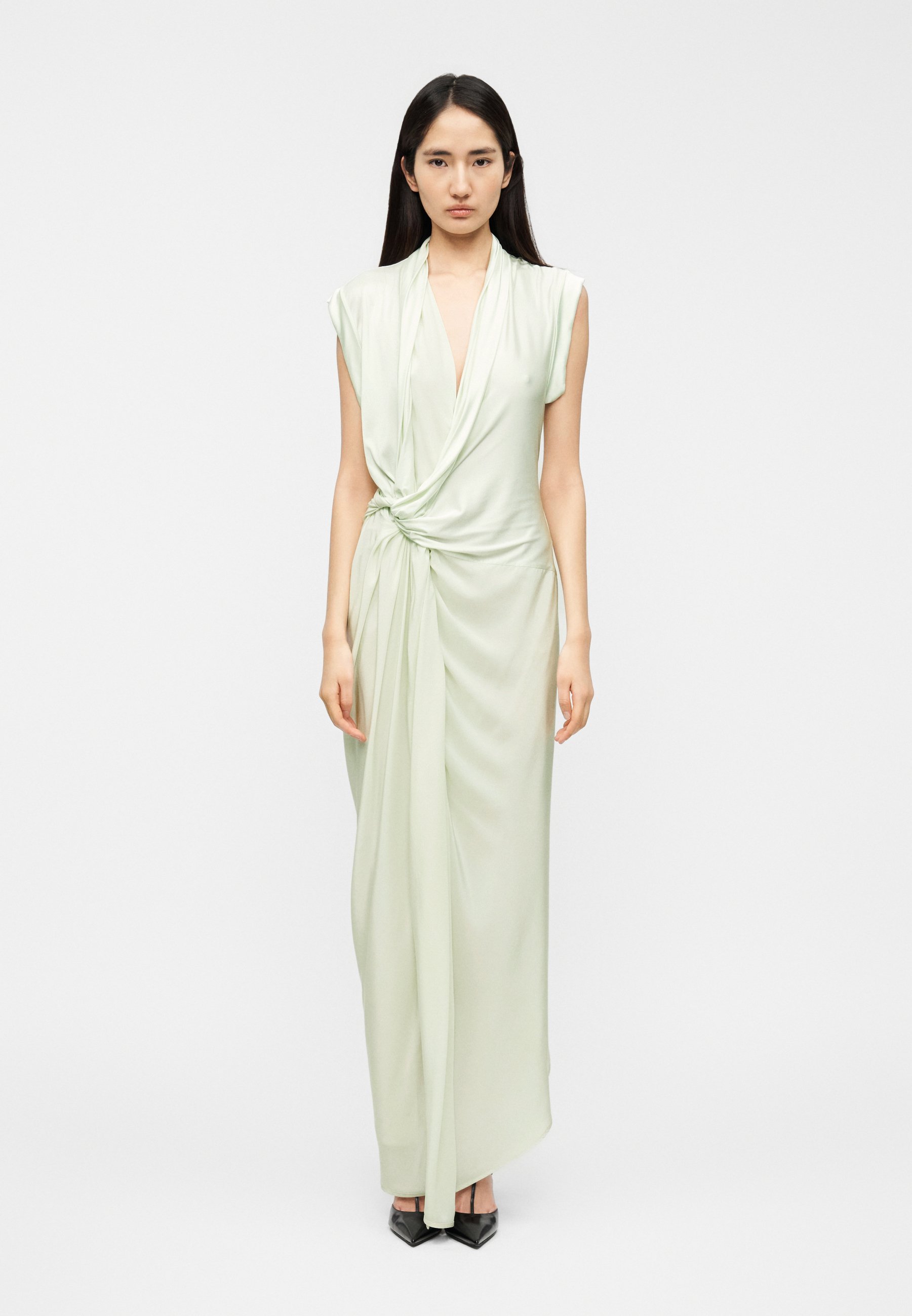 light green easter dress Bella dress | Victoria Beckham main image 0