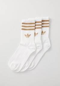 adidas Originals CREW UNISEX 3 PACK - Socken - white cardboard