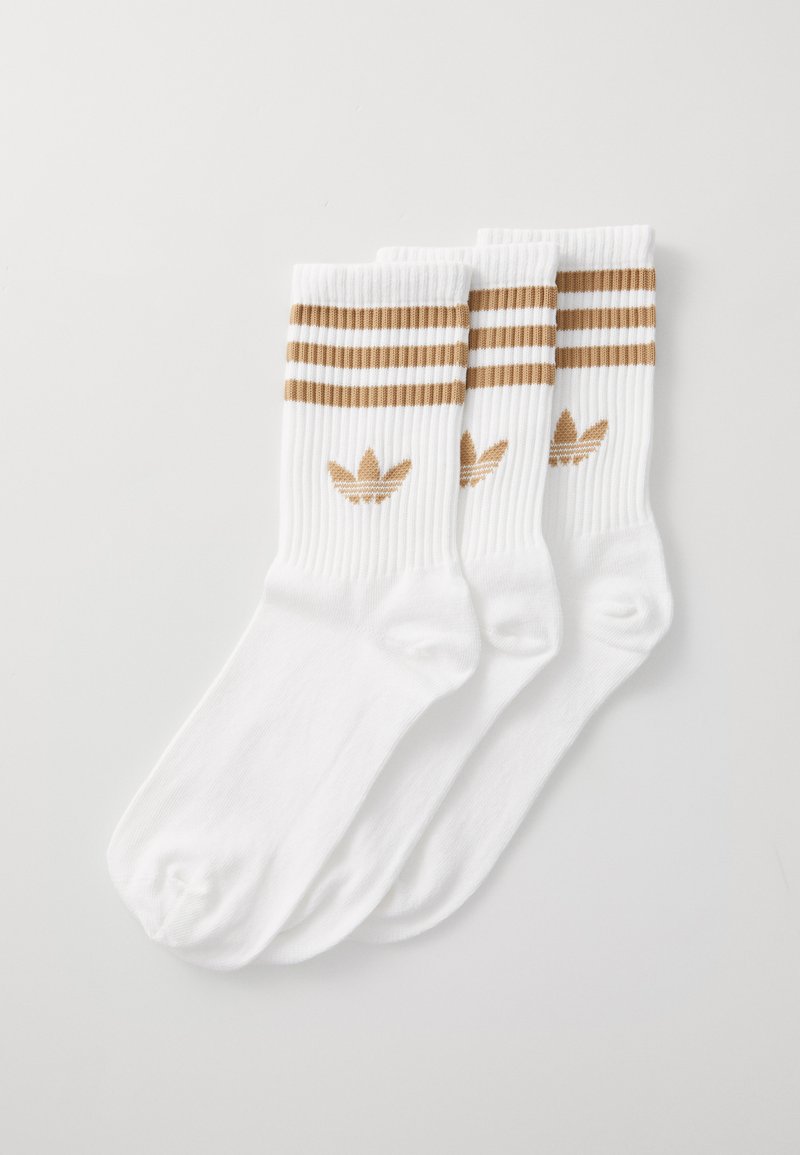 adidas Originals - CREW UNISEX 3 PACK - Chaussettes - white   cardboard, Agrandir
