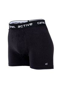 camel active 3ER PACK - STRETCH LOGOBUND EINFARBIG - Trunks - schwarz