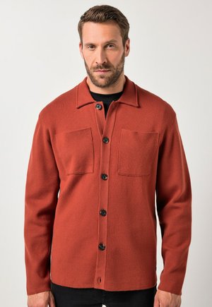 Vest - brick brown