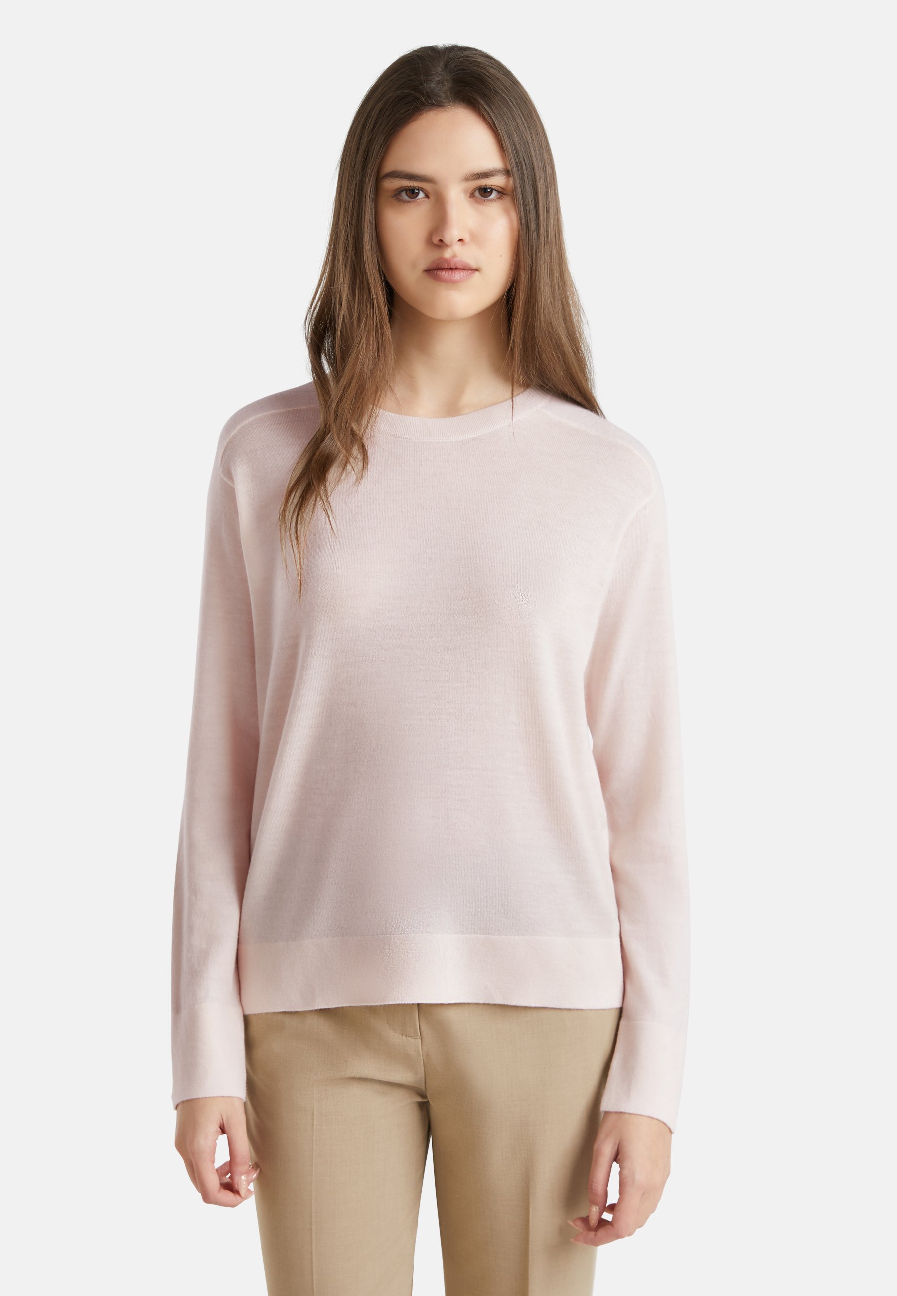 United Colors of Benetton Strickpullover cream/offwhite