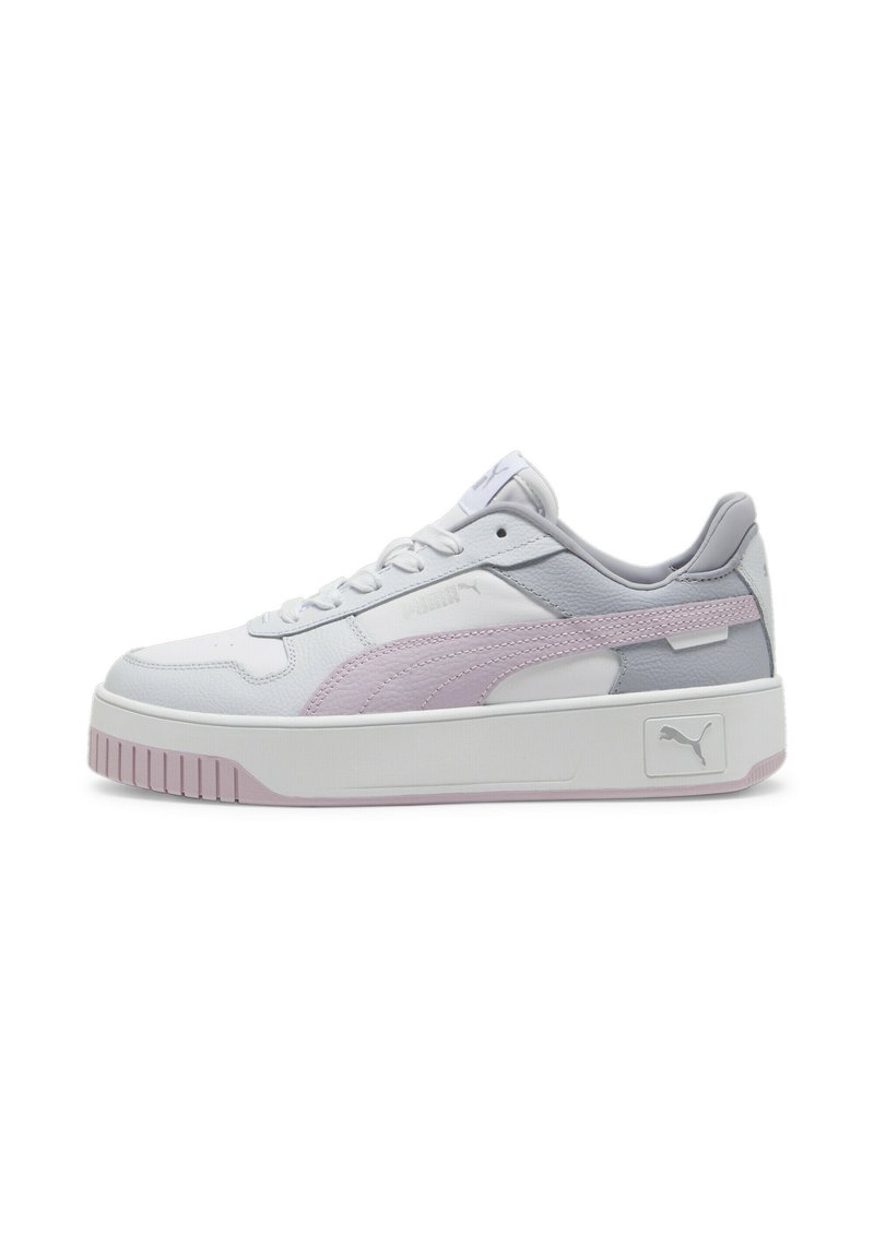 Puma CARINA STREET - Sportbačiai - white grape mist  silver