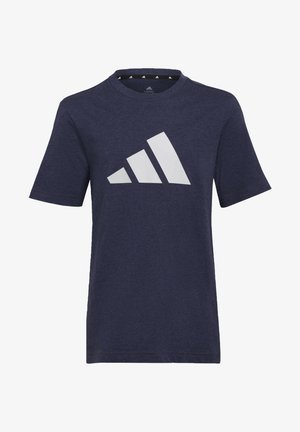 U BAR - T-shirt con stampa - blue