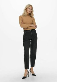 ONLY ONLEMMA - Striktrøje - tobacco brown