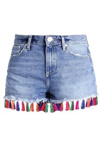 River Island Shorts vaqueros - blue denim