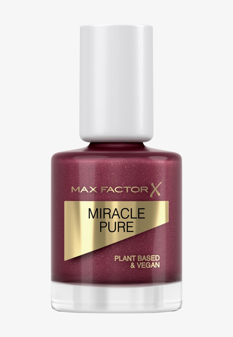 Max Factor - MAX FACTOR MIRACLE PURE NAIL NAGELLACK - Nagellack - regal garnet, Förstora