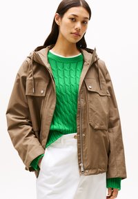 Tommy Hilfiger SHORT - Light jacket - tundra brown