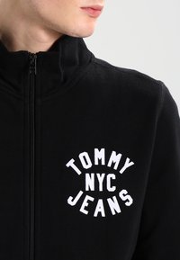 Tommy Jeans Felpa con zip - black
