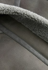 Next AVIATOR  - Kunstnahast jakk - grey