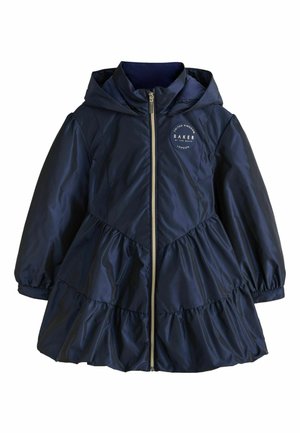 Baker by Ted Baker, REGULAR FIT - SHOWER RESISTANT TIERED SKIRT RAINCOAT . - Waterproof jacket - navy