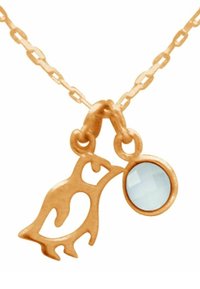 Gemshine BABY PINGUIN - Kaulakoru - rose vergoldet