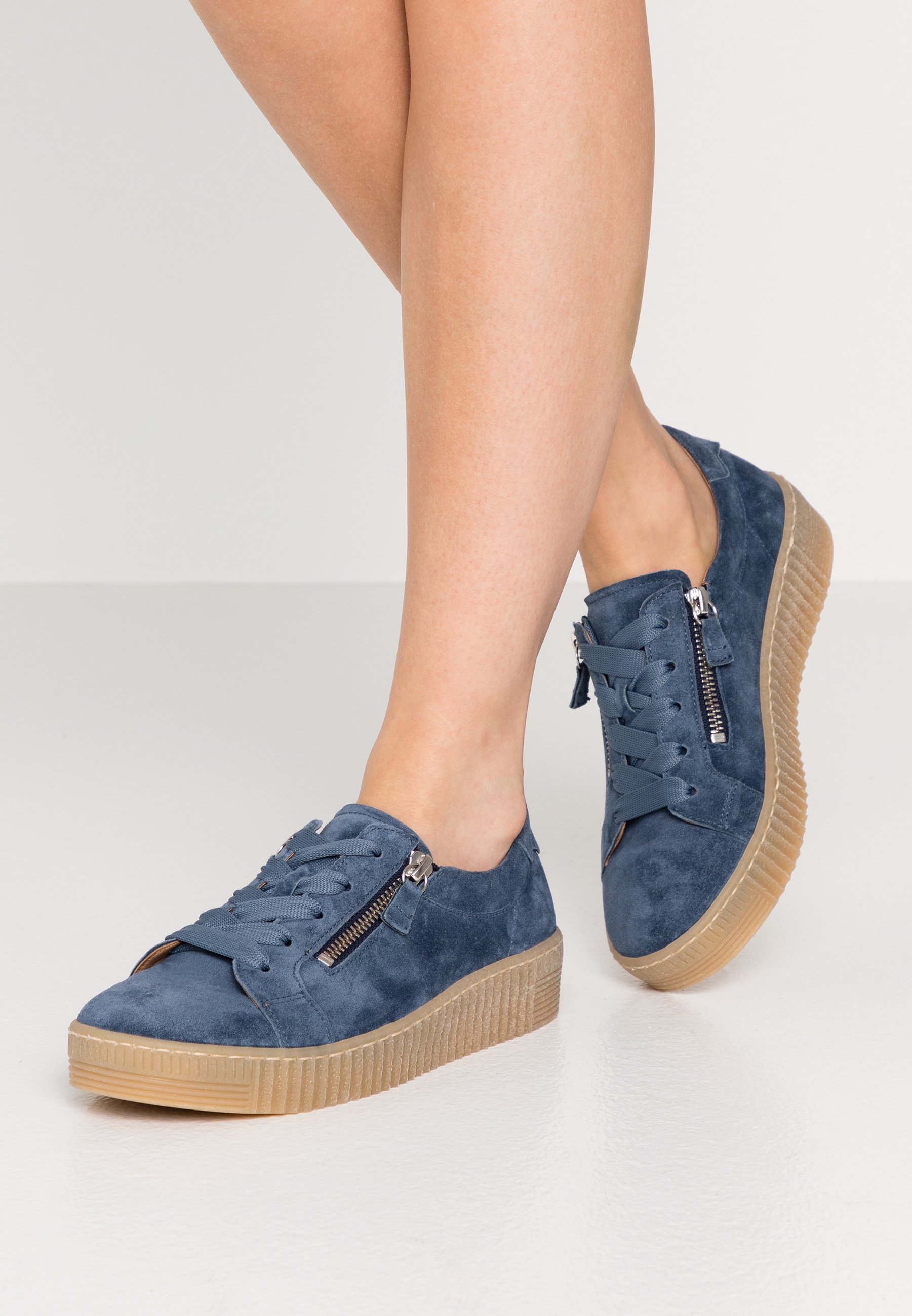 Gabor Sneakers laag - winter blau/natur/Blauw - Zalando.nl