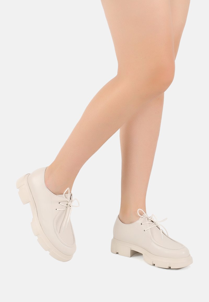 Damen Halbschuhe | Ekonika Schnürer ice/beige - OJ12963 Damen Halbschuhe | Ekonika Schnürer ice/beige - OJ12963