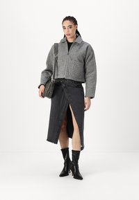 VILA VIJADAS  - Kerge jope - medium grey melange