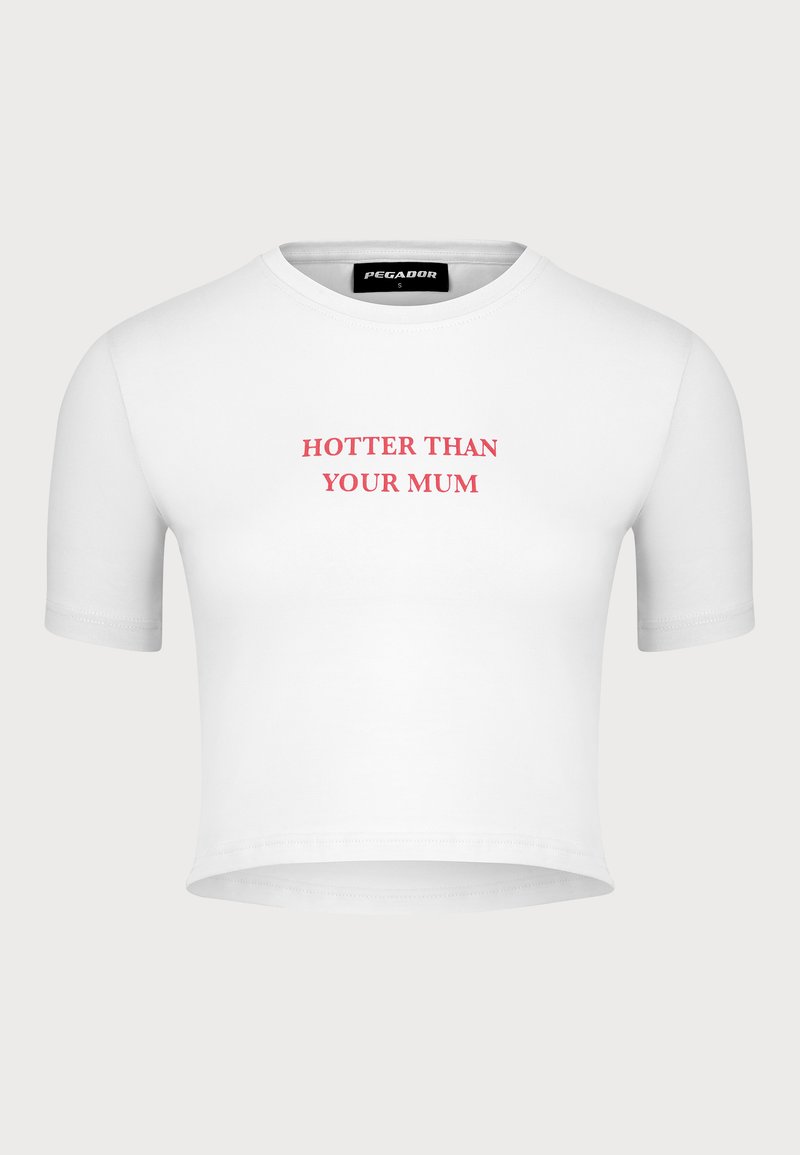 Pegador T-shirt print wit