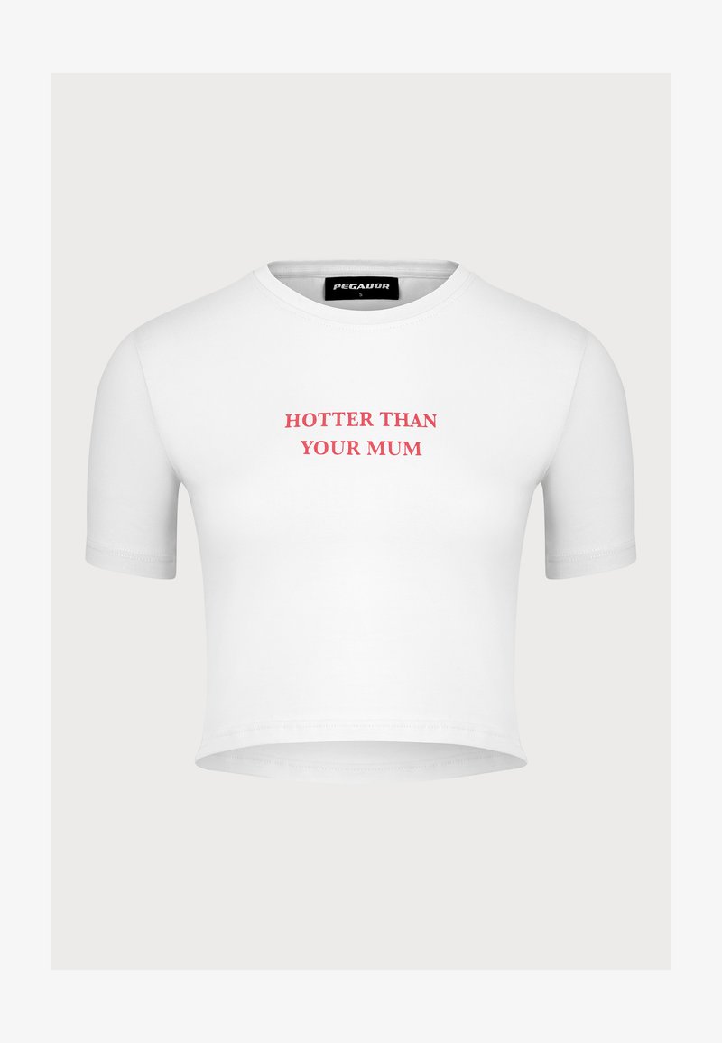 Pegador REYNA TEE - T-Shirt print - white